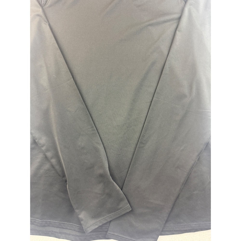 TAIL Activewear Women Black Long Sleeve Perforated Shoulder Athletic‎ Top - Picture 2 of 9